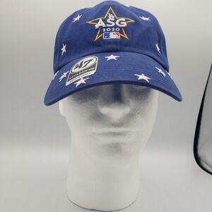 MLB All Star Game 2020 ASG Blue Slouch '47 Clean Up Adjustable Strapback Cap Hat